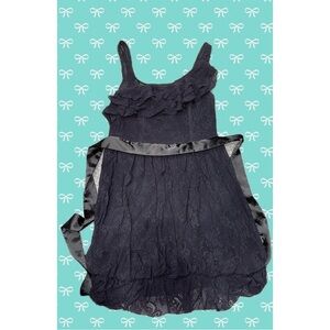 Guess Black Lace Dress